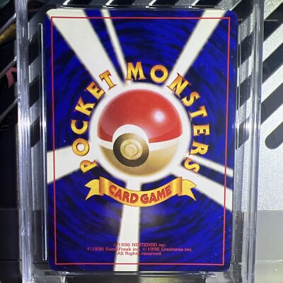🔥Pokemon Dark Alakazam Japanese Rocket Gang 1997 Holo CGC 8