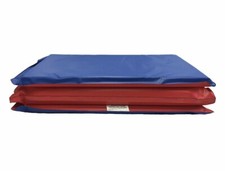 Kindermats 1" 19" 45" Red and Blue -Preschool/Daycare/Kindergarten/ Camping/ NEW
