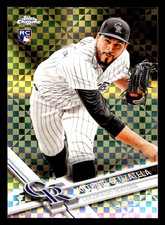 2017 Topps Chrome Update Antonio Senzatela Rookie X-Fractor #HMT6 -/99