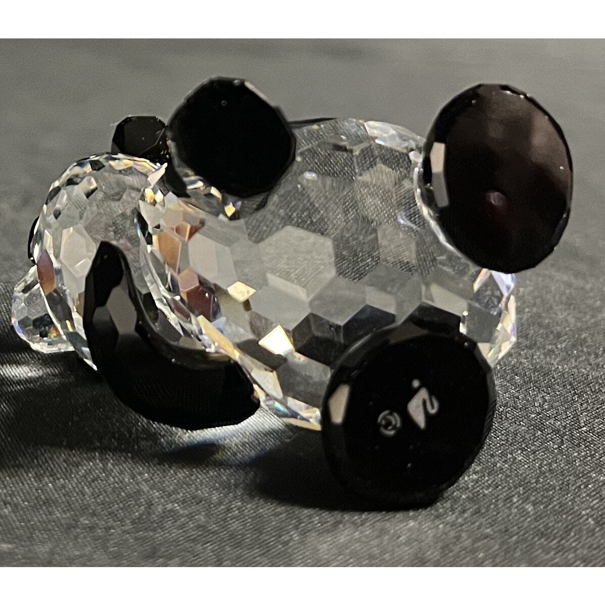 Swarovski Silver Crystal Mother Panda in Original Packaging 181080