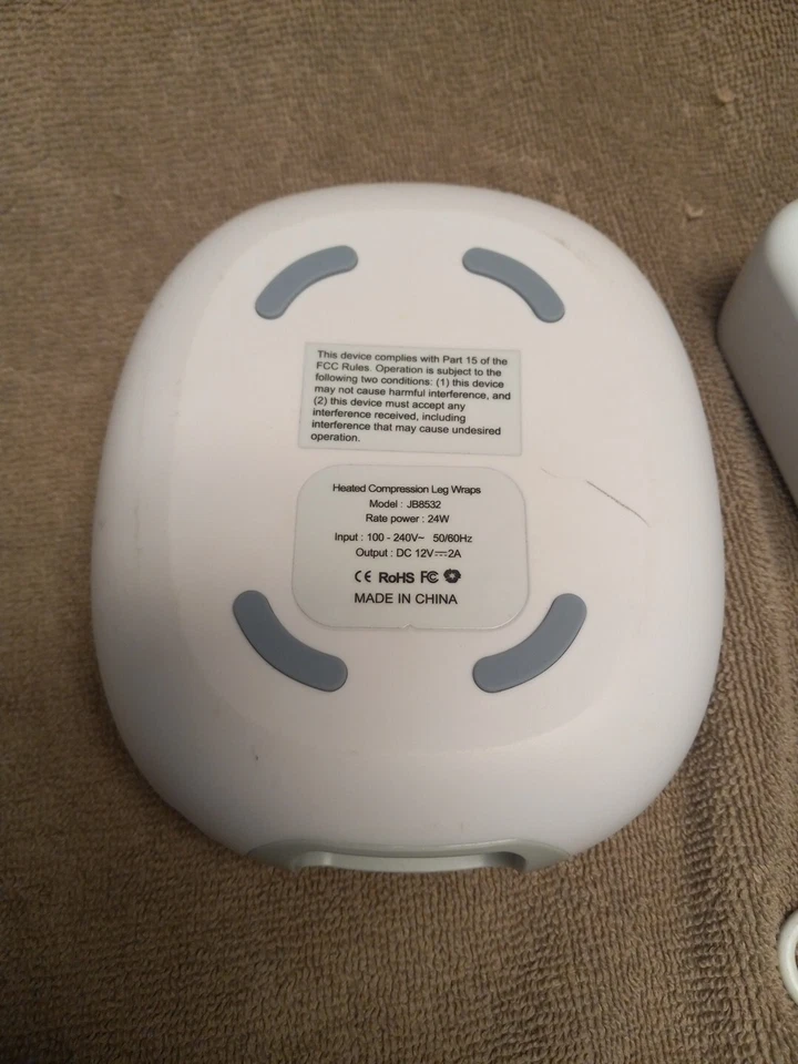 North American Health+Wellness Heated Compression Leg Wraps Controller ONLY Foto 4 de 4