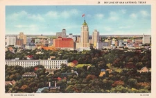 Annapolis MD Navy Naval Academy Campus Bancroft Hall Smoke Park Vtg Postcard C46