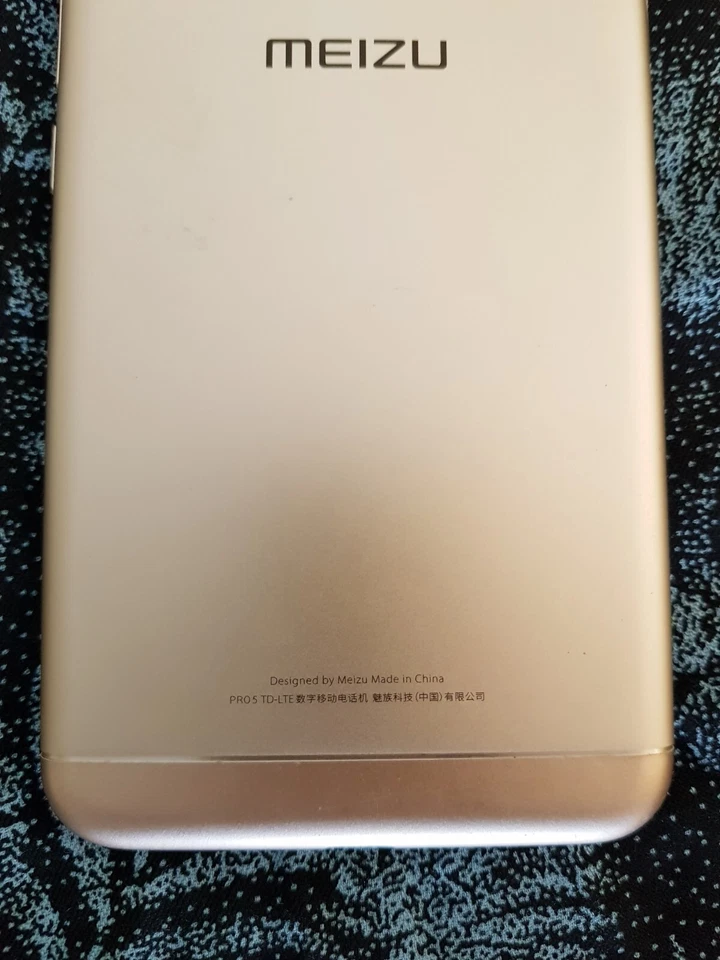 Meizu Pro 5 Cell Phone White Silver Lte Lte+ Midi Sim Card Micro Sd - Image 3 of 4