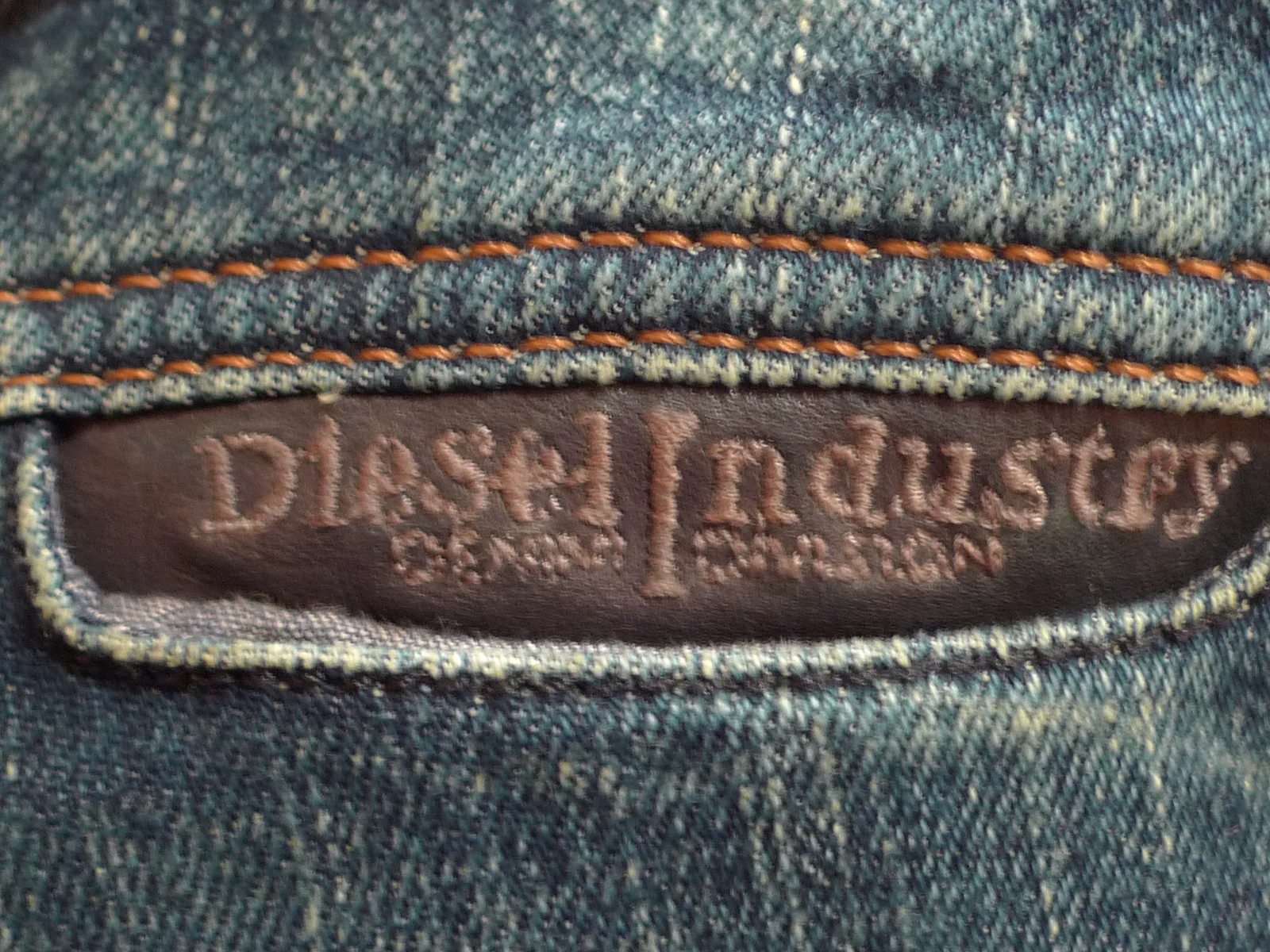 DIESEL INDUSTRY SAFADO RARE MEN'S JEANS, ITALY SIZE  29 image 6