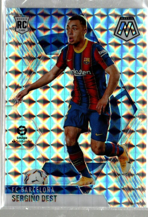 2020-21 Panini Mosaic La Liga Silver RC Barcelona#58 Sergino Dest