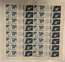 Timbre-Feuille-1465A 1965-MISE SUR ORBITE DU PREMIER SATELLITE FRANÇAIS