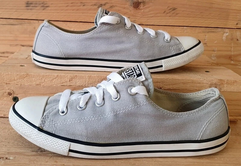 Converse Chuck Taylor All Star Low Trainers UK5.5 US8 EU39 544950F Grey White