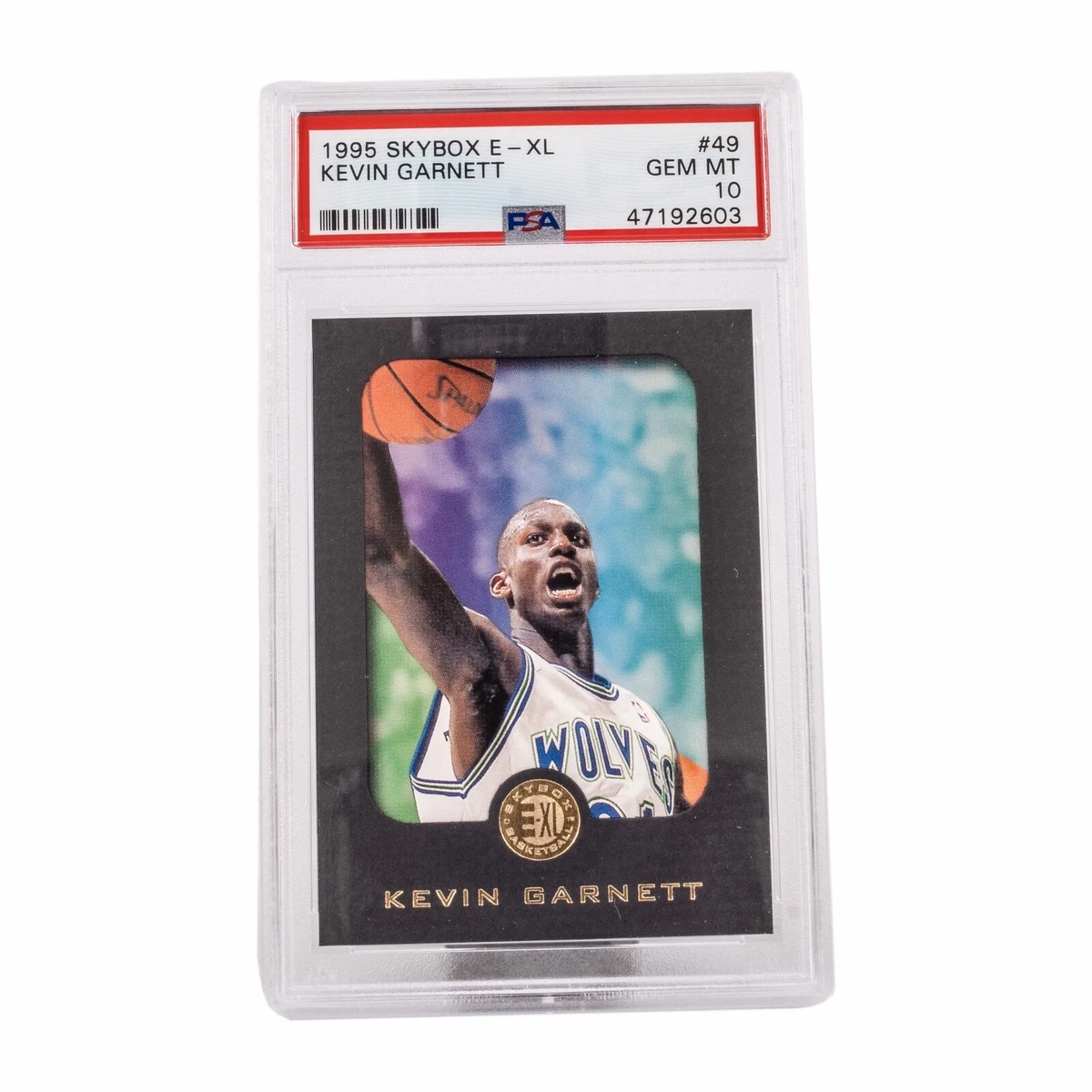 ケビンガーネット　PSA10 SELECT AUTO PURPLE ４９シリアル ケビンガーネット PSA10 SELECT AUTO PURPLE 49シリアル Kevin