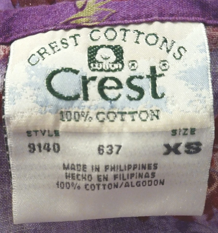 Crest Scrub Jacket Purple Red Hearts Sparkle Love Ladies XS Workwear - Image 3 of 4