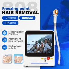 4000W diode laser hair removal device, white ice titanium full-body hair removal