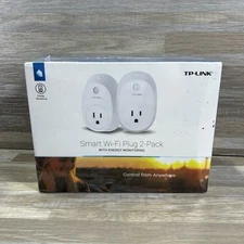 TP-LINK Smart Wi-Fi Plug 2 Pack Remote Access Model HS110-KIT (US) NEW