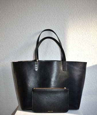 MANSUR GAVRIEL   elegante Schulter Tasche Shopper Schwarz -  Leder - groß