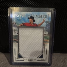 2025 Panini Boys of Summer #JPM-CC Cam Caminiti Jumbo Prospect Materials 47/99 