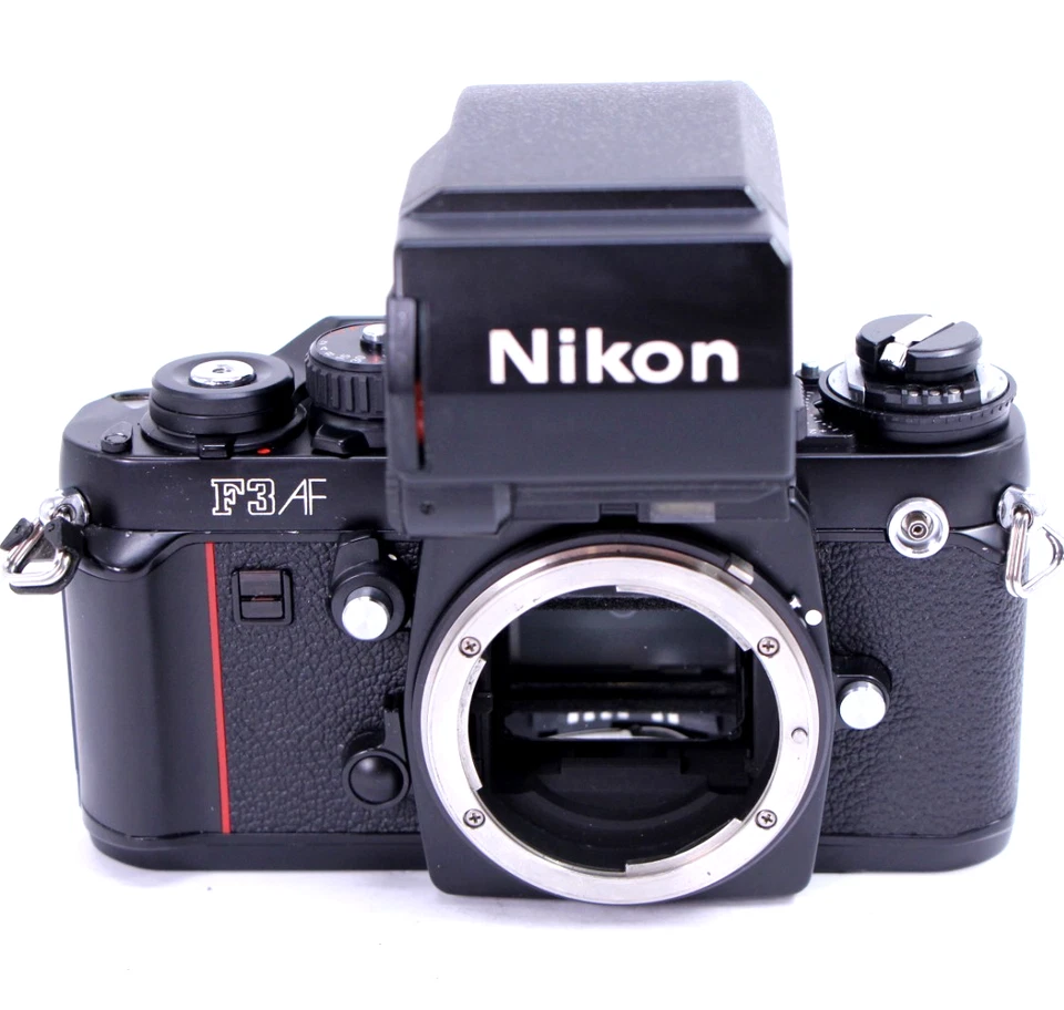 Cuerpo de cámara fotográfica Nikon F3AF F3 AF con buscador DX-1 SLR 35 mm solo envío gratuito a EE. UU. Foto 3 de 4