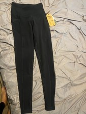 Avalanche XS stretchy fleece lined full length leggings - new dark blue color