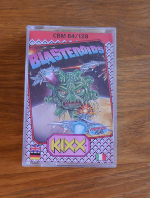 Blasteroids - C64 Spiel auf Kassette - getestet