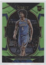 2022-23 Panini Select Concourse Neon Green Prizm 43/75 Jaylin Williams #99 16p1