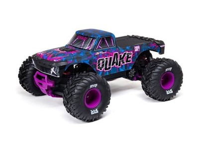 Arrma 1/10 Quake 223S Dsc 2Wd Rtr Brushless Monstertruck, lila
