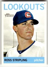 2013 Topps Heritage Minor League #141 Ross Stripling Chattanooga Lookouts
