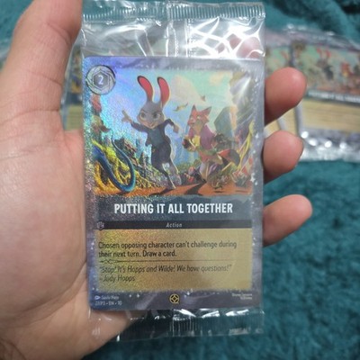 5x Alles zusammenstellen! EXKLUSIVE Lorcana Promo aus Zootopia 2 - SEALED  
