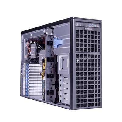 Supermicro SYS-740GP-TNRT Server 8X3.5''/2x 8351N CPU/128G RAM/4X RTX4090 48G GPU