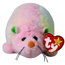 Ty Beanie Baby - Ruffles the Hedgehog, 30th Anniversary, MWMT Stuffed Animal Toy