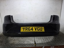 Seat Toledo Mk4 Tdi 5dr Hatch 2014-2015 Bumper (rear) Black 