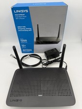 Linksys MR6350 Black MAX-STREAM Dual-Band Mesh Wi-Fi 5 Router Gaming Streaming