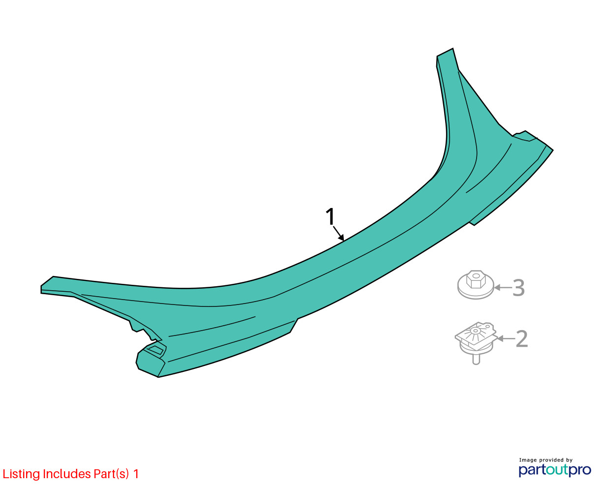 BMW i8 2015-2020 Rear Spoiler Black