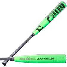 Baseball Bat DeMarini 2026 Zen -10 USSSA 29 19oz Green Black 29/19