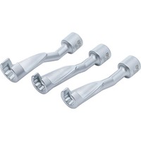 "Bgs LeitungsschlüSsel-Satz Offen Antrieb Innenvierkant 12,5 Mm (1/2\") SW 14 - 17"