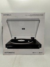 Victrola Automatic Turntable - Bluetooth Belt Drive with RCA Connection - Black