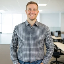 NWT Perry Ellis Men XL Shirt Gray Check Button Up Long Sleeve 100% Cotton Office