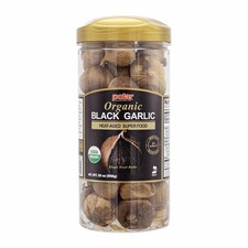 USDA Organic Black Garlic 20 oz Pack of 1, Whole Bulbs, Easy Peel, All Natura...