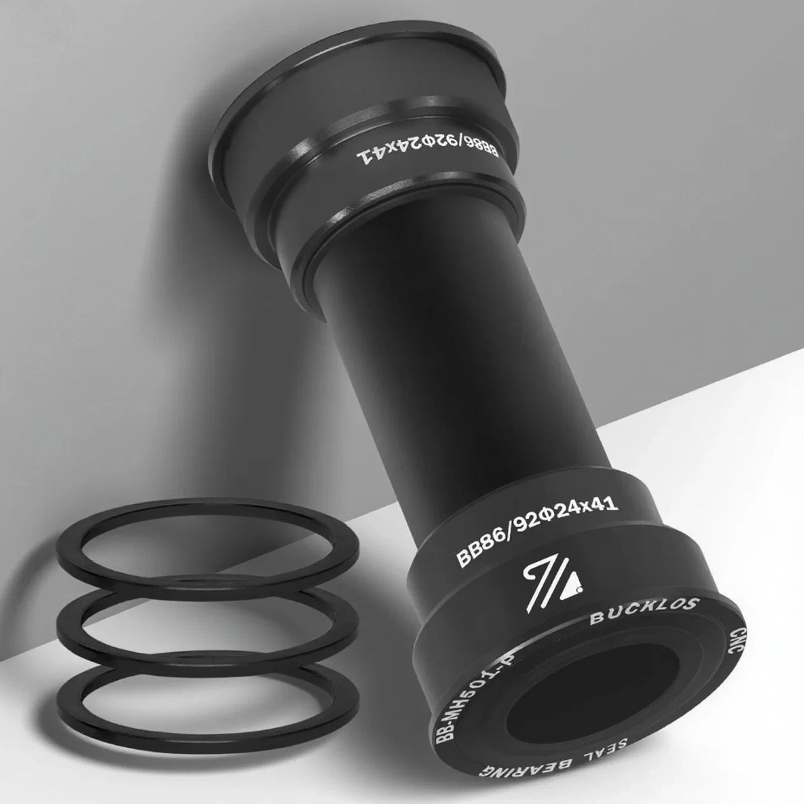 MTB BB86/92mm Bottom Bracket Pressfit For Shimano Hollowtech 24mm Crank Bearing