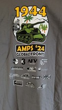 Armor Modeling Preservation Society AMPS South Bend 2024 T Shirt Size MEDIUM