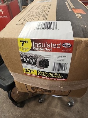 MasterFlow F6IFD7X300 25ft Flexible Duct 7in X 25ft