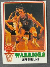 VINTAGE 1973 Topps Basketball - JEFF MULLINS # 75 - EX