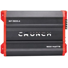 Crunch Ground Pounder GP-1500.4 1500W 4-Channel Car Audio Amplifier