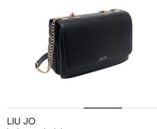 NWT Liu Jo Caliwen Purse Black Crossbody Flap...