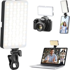 Portable Selfie Light for Iphone: 90 LED Rechargeable Phone Fill Lights, Ring Li