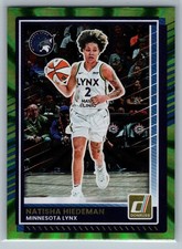 2025 Donruss WNBA - Natisha Hiedeman #72- Green Laser - Lynx