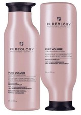 Set of 2 Pureology Professional Color Care Pure Volume Shampoo Conditioner 9 oz