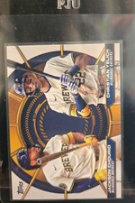 2025 Topps Series 2 - Dynamic Duos Christian Yelich, Jackson Chourio #DD-18