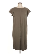Everlane Women Gray Casual Dress M