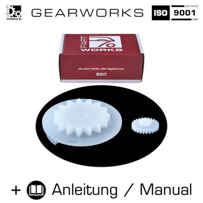 Tacho Zahnräder MB-trac 700 800 900 '87- Traktormeter Stundenzähler SET