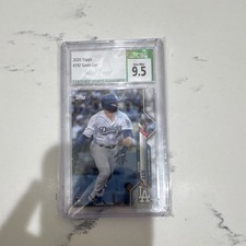 Topps 2020 Gavin Lux Rookie #292 CSG 9.5 Los Angeles Dodgers Baseball Card. rookie card picture