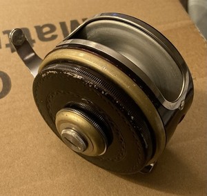 Vintage Shakespeare 1827 TRU-ART Automatic Fly Reel - Model EC - Made In USA