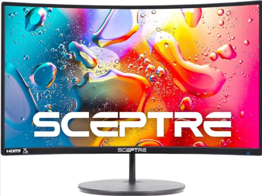 Sceptre 1920R 27" Curved LED Monitor 16:9 1920x1080 100Hz HDMI VGA 2
