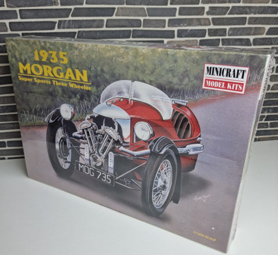 Morgan Super Sports Cyclecar 1938 Gakken Entex Minicraft 1:24 Modell Bausatz